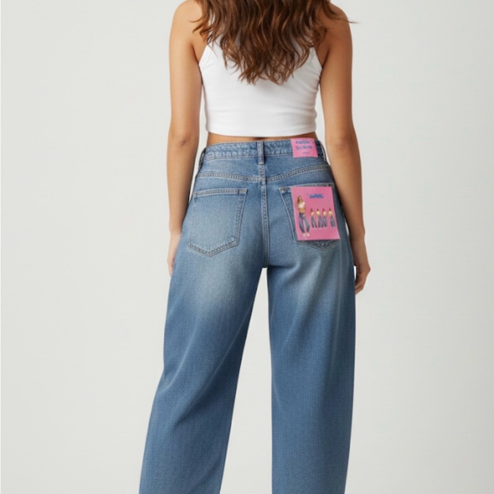 Telepatia Barrel Leg Jeans for Women - Picture 2 of 2